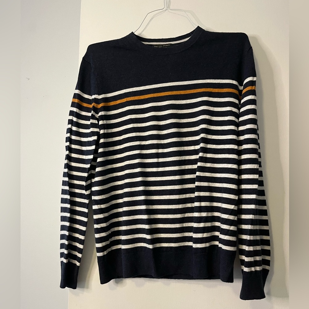 Banana Republic Men’s Striped Sweater in size Medium